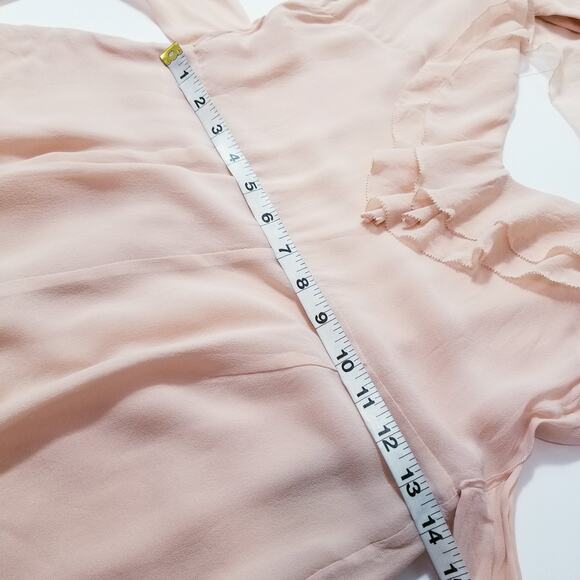 INTERMIX Silk Ruffle Romper - Picture 7 of 13